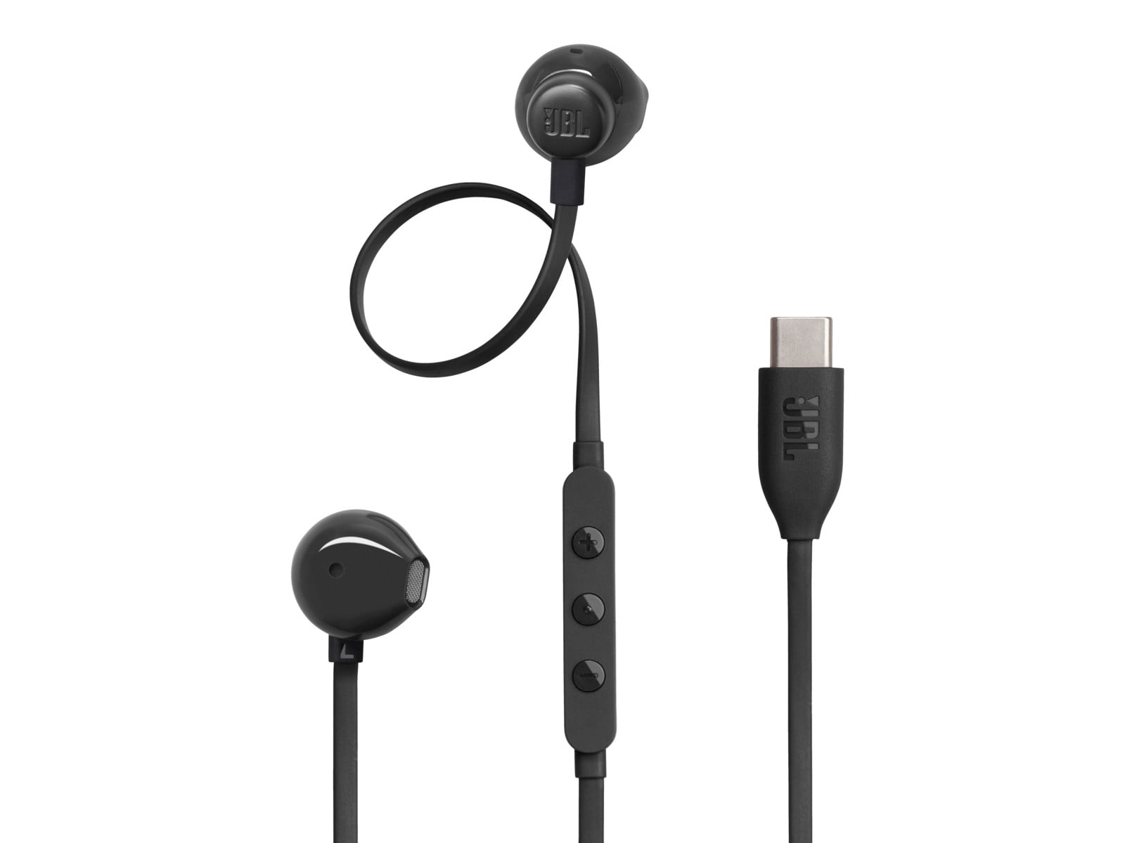 JBL - Tune 305C In-Ear Headphones - Black