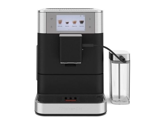 KitchenAid - KF8 Fully Automatic Espresso Machine Cast Iron Black Coffee Makers