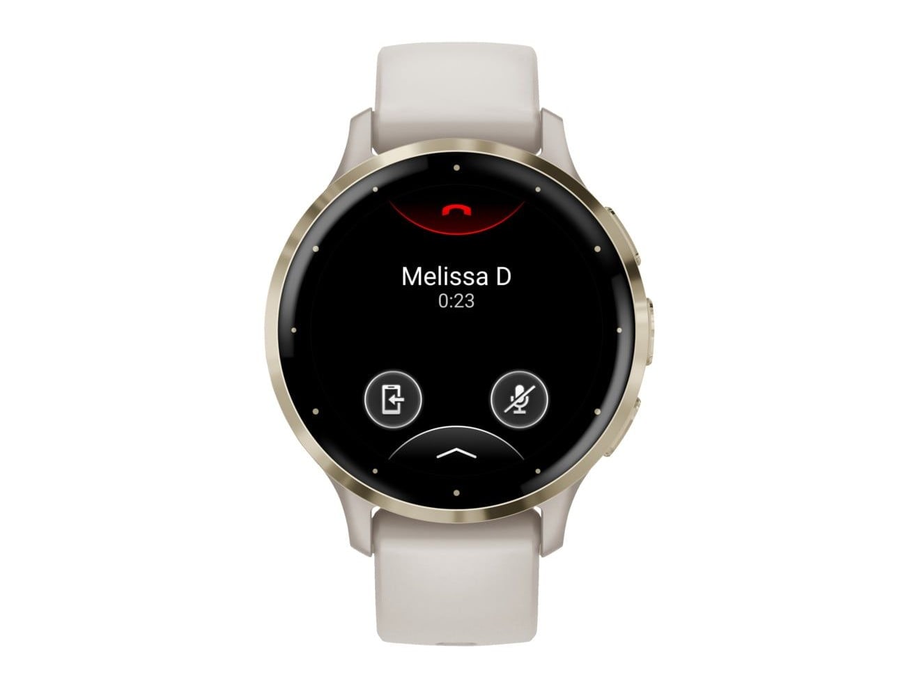 Garmin - Venu 3S Smart Watches - Ivory/Soft Gold