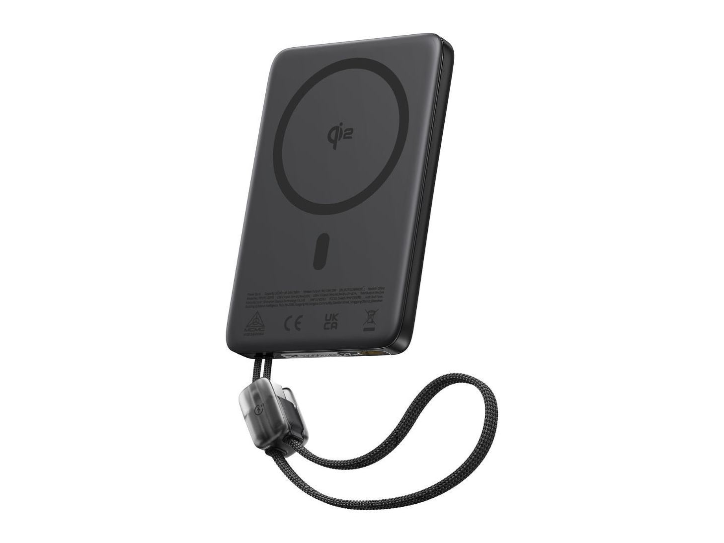 Baseus - PicoGo AM41 Magnetic with Built-in Cable 10000 mAh Cosmic Black Power Banks