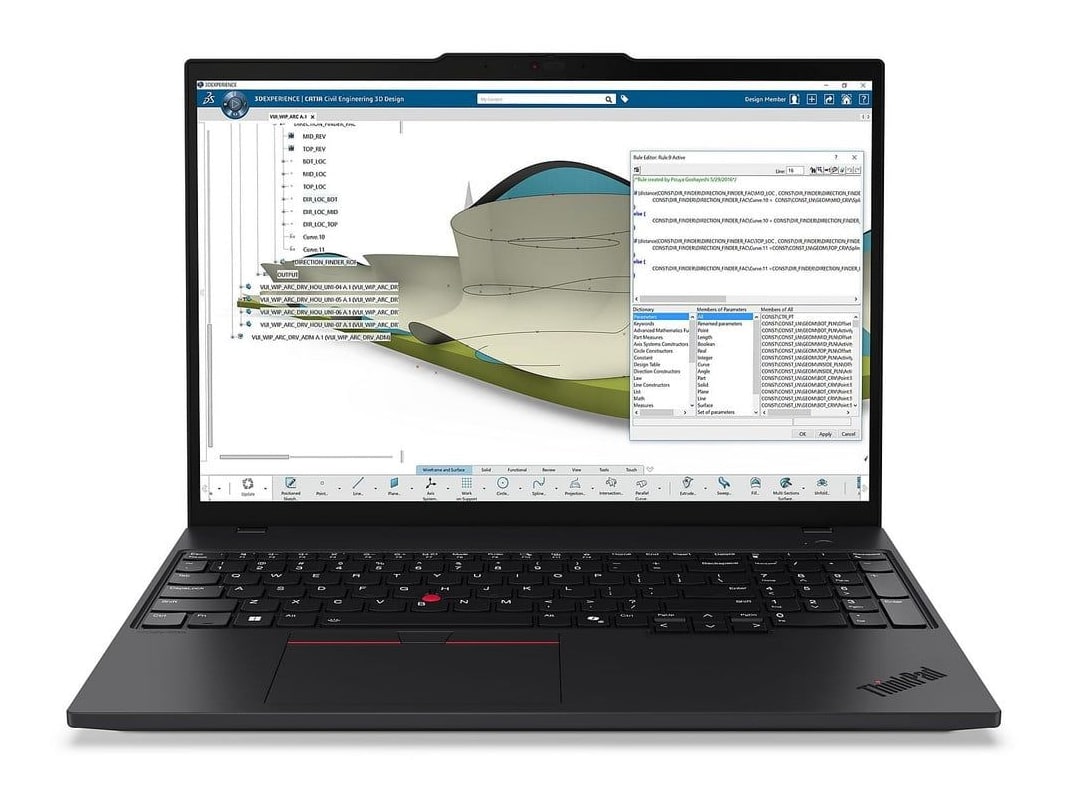 Lenovo - ThinkPad P16s Gen 4 (AMD) Copilot+ PC 16" - AMD Ryzen AI 9 HX PRO 370 chip - 64GB Memory - 1TB SSD - Black