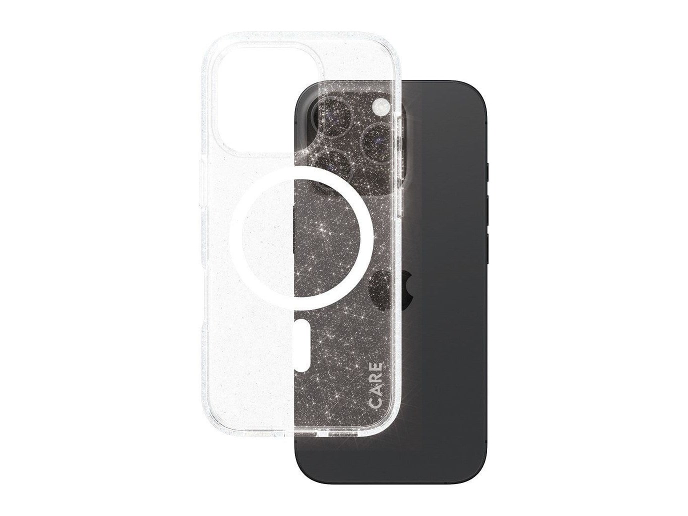 PanzerGlass - CARE Star Lit Case w. White MagSafe iPhone 16 Pro