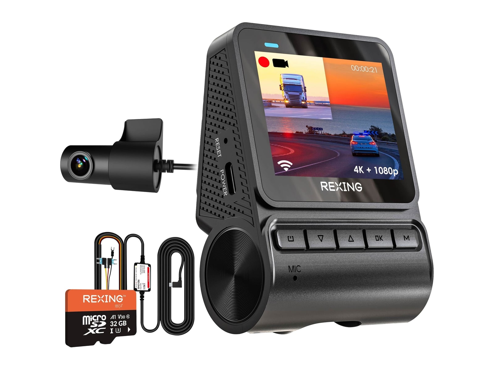 Rexing - V1P Flex X4 Dash Cameras