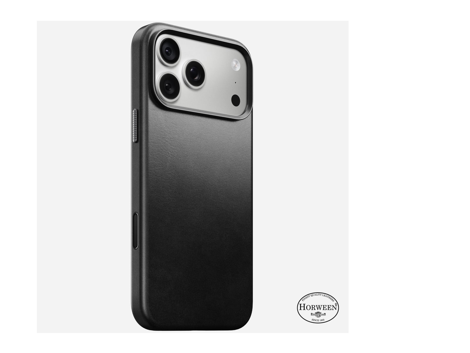 Nomad - Traditional Leather Case - iPhone 18 Pro Max - Black - Horween