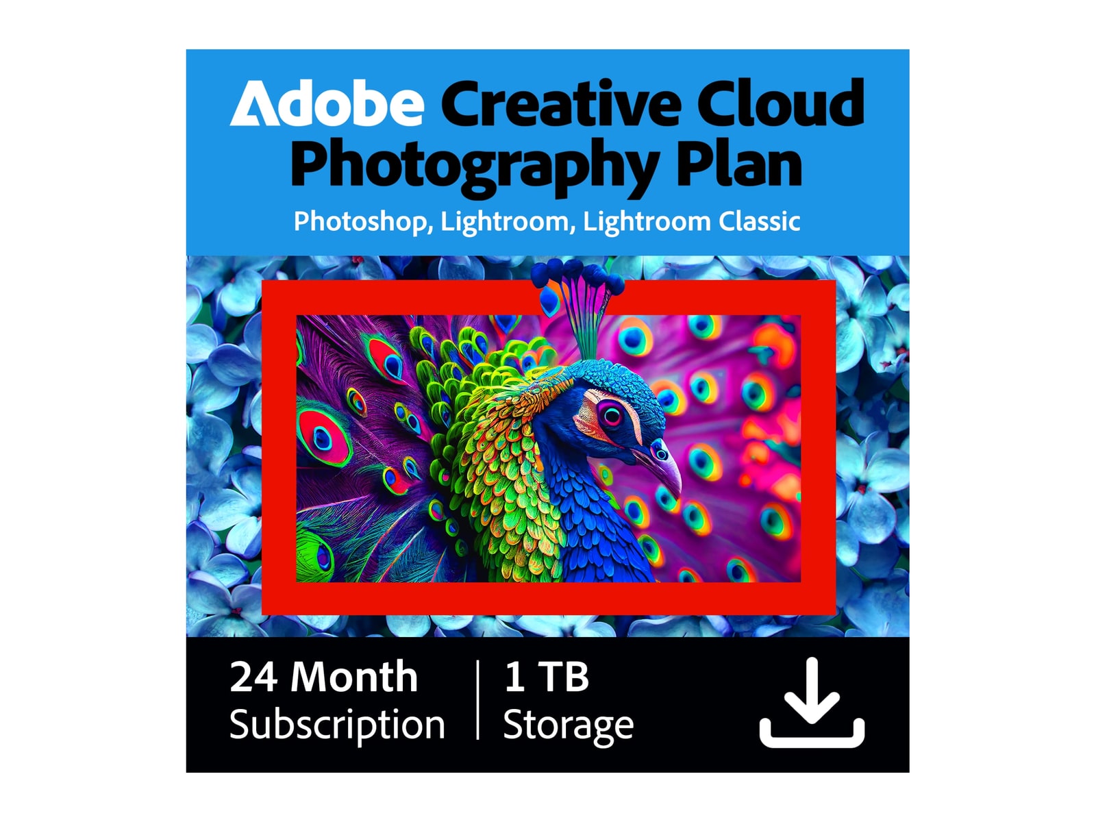 Adobe - Creative Cloud Photography Plan with 1TB (24-Month Subscription) Photo Editing Software
