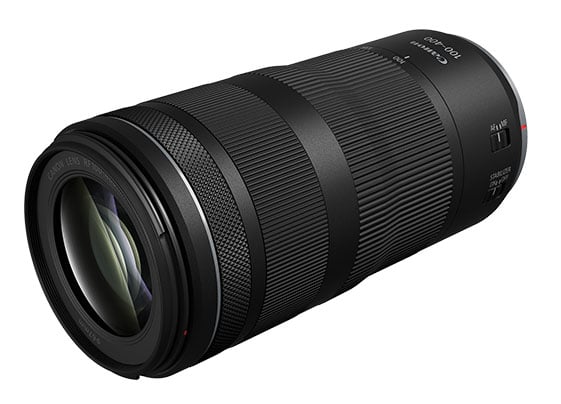 Canon - RF100-400mm F5.6-8 IS USM Camera Lenses - Black