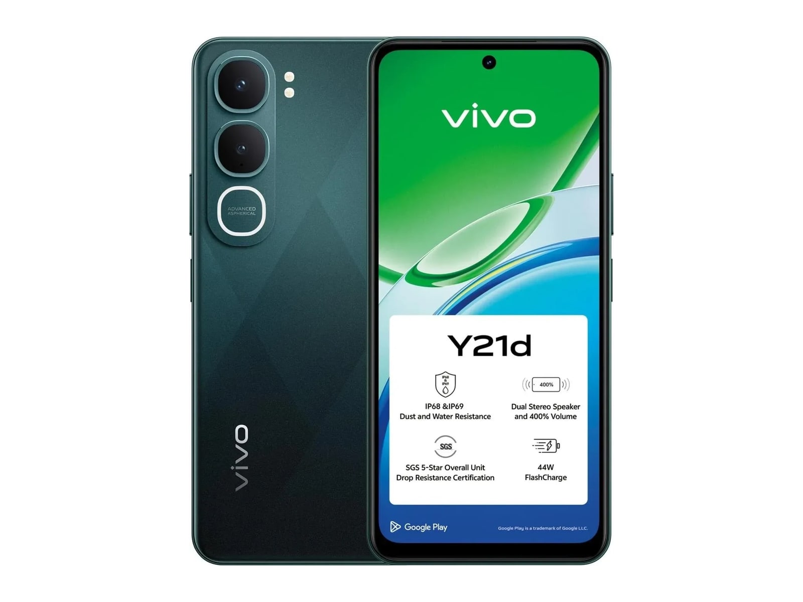 Vivo - Y21d 256GB - Green