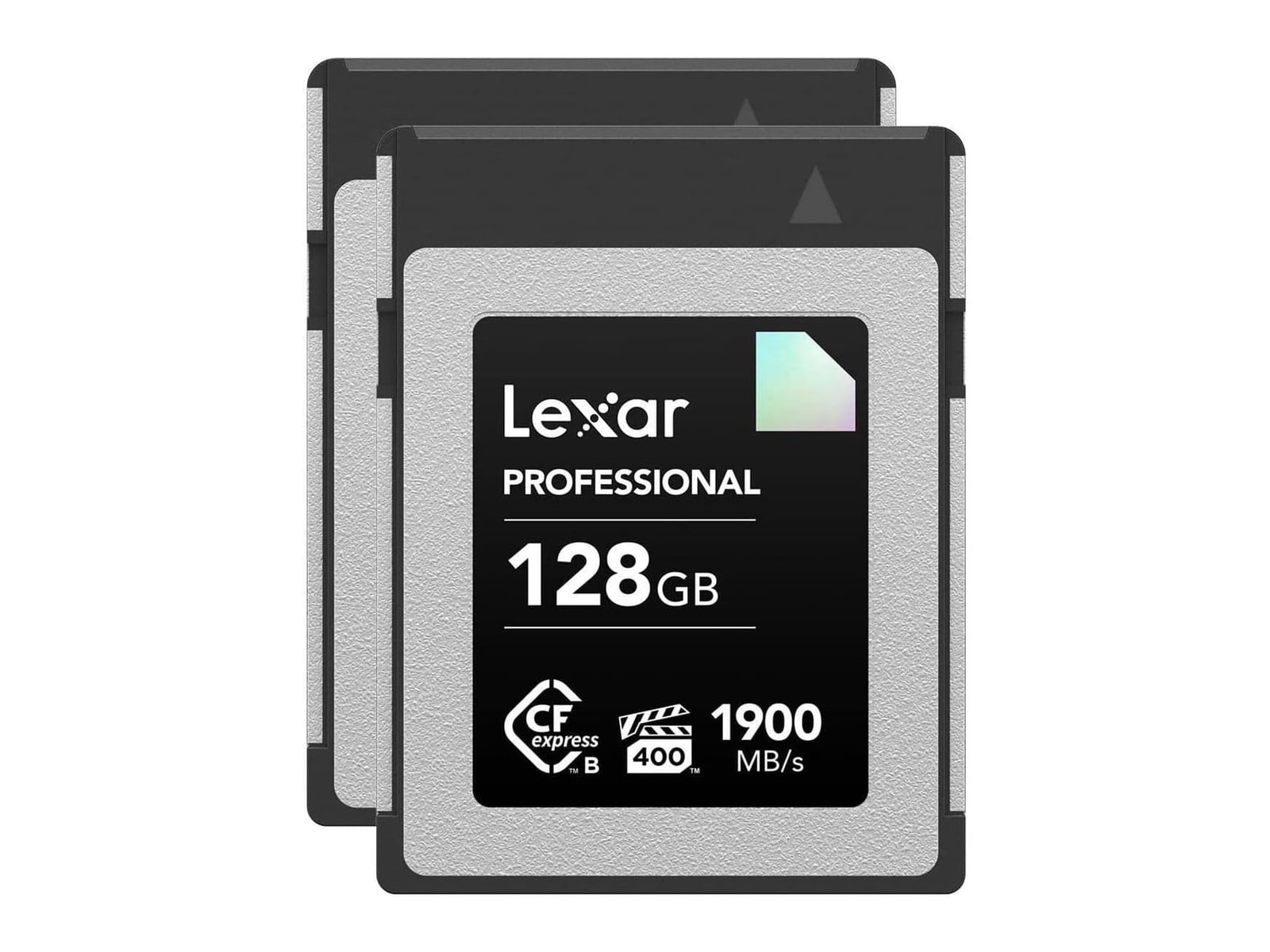 Lexar - Professional CFexpress Type B Card DIAMOND Series (2-Pack) 128GB Storage Drives - CFexpress