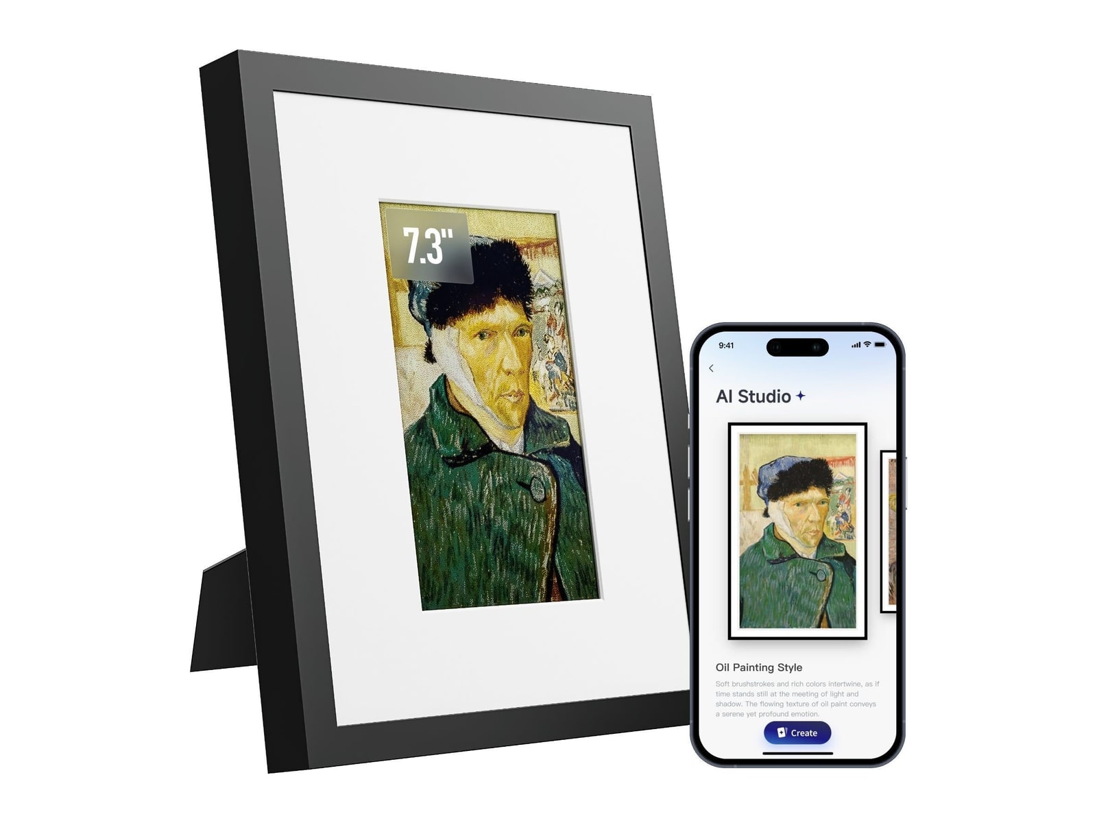 SwitchBot - AI Art Frame 7.3-inch Smart Displays