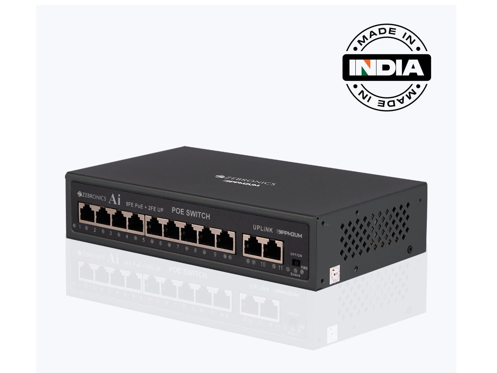 Zebronics - Zeb 9PPM2UM PoE Switches