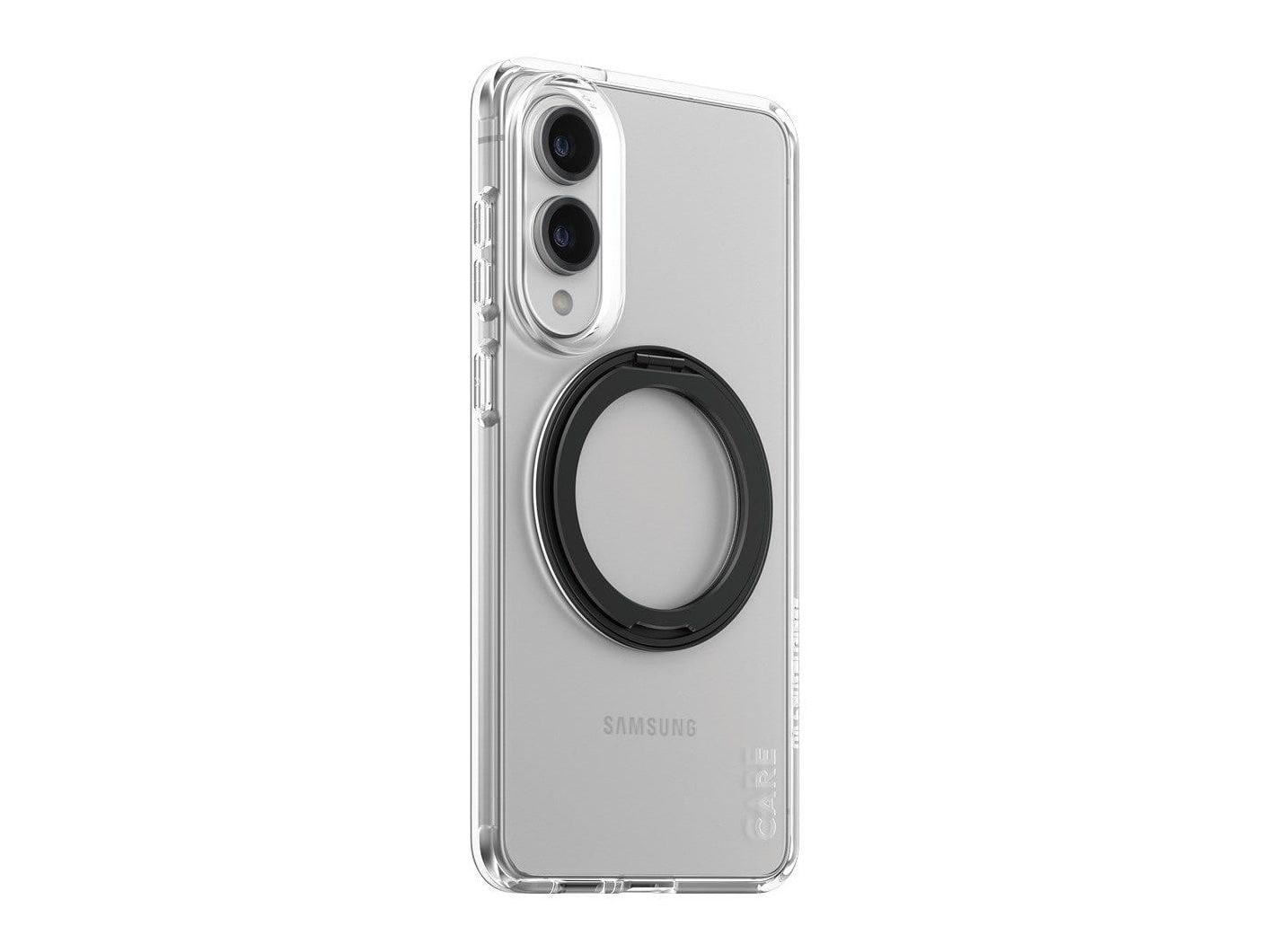 PanzerGlass - CARE Kickstand Case Transparent w. Qi Samsung S25 Edge