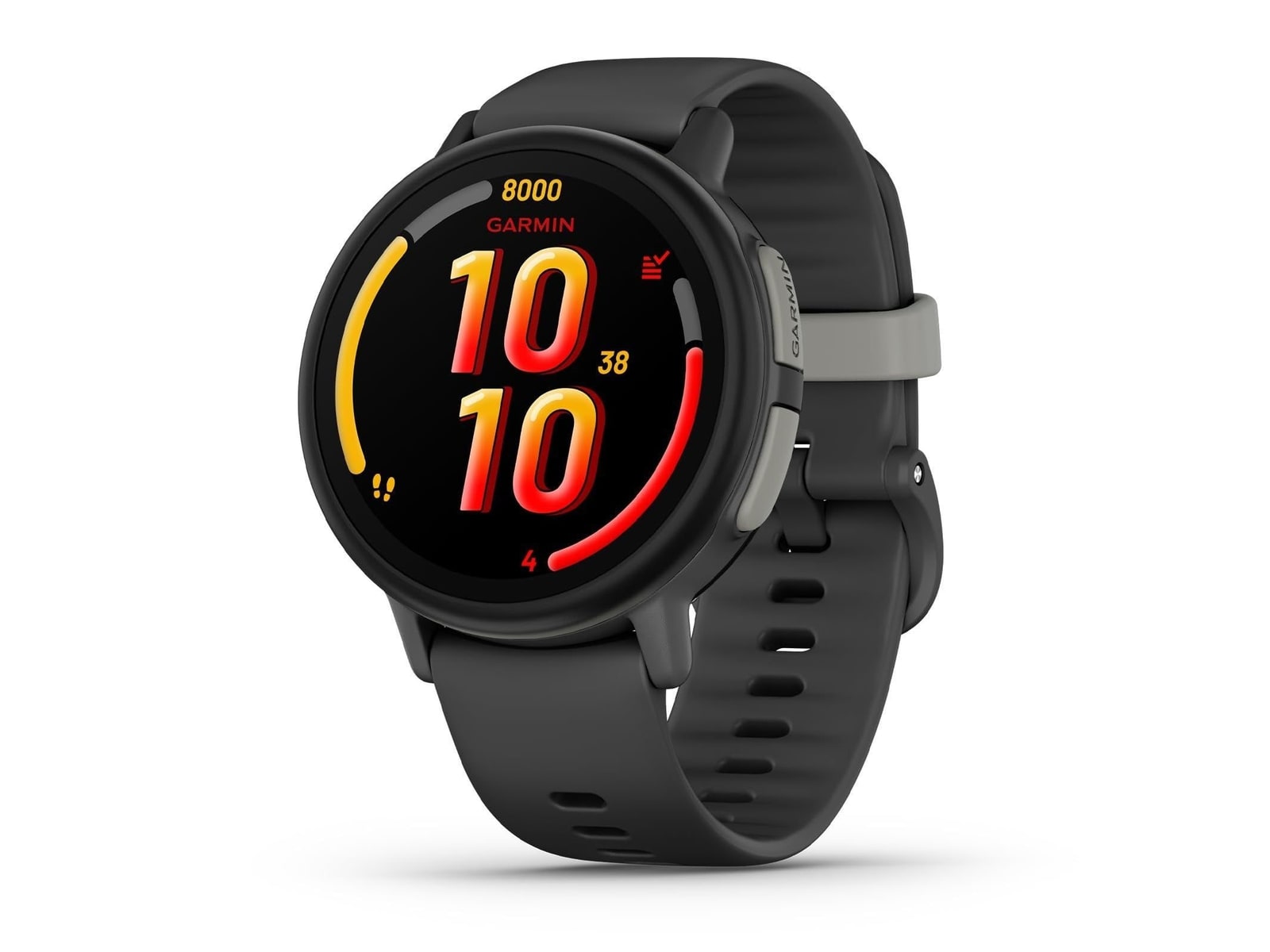 Garmin - Bounce 2 Kids Smartwatch, Slate Gray Smart Watches - Gray