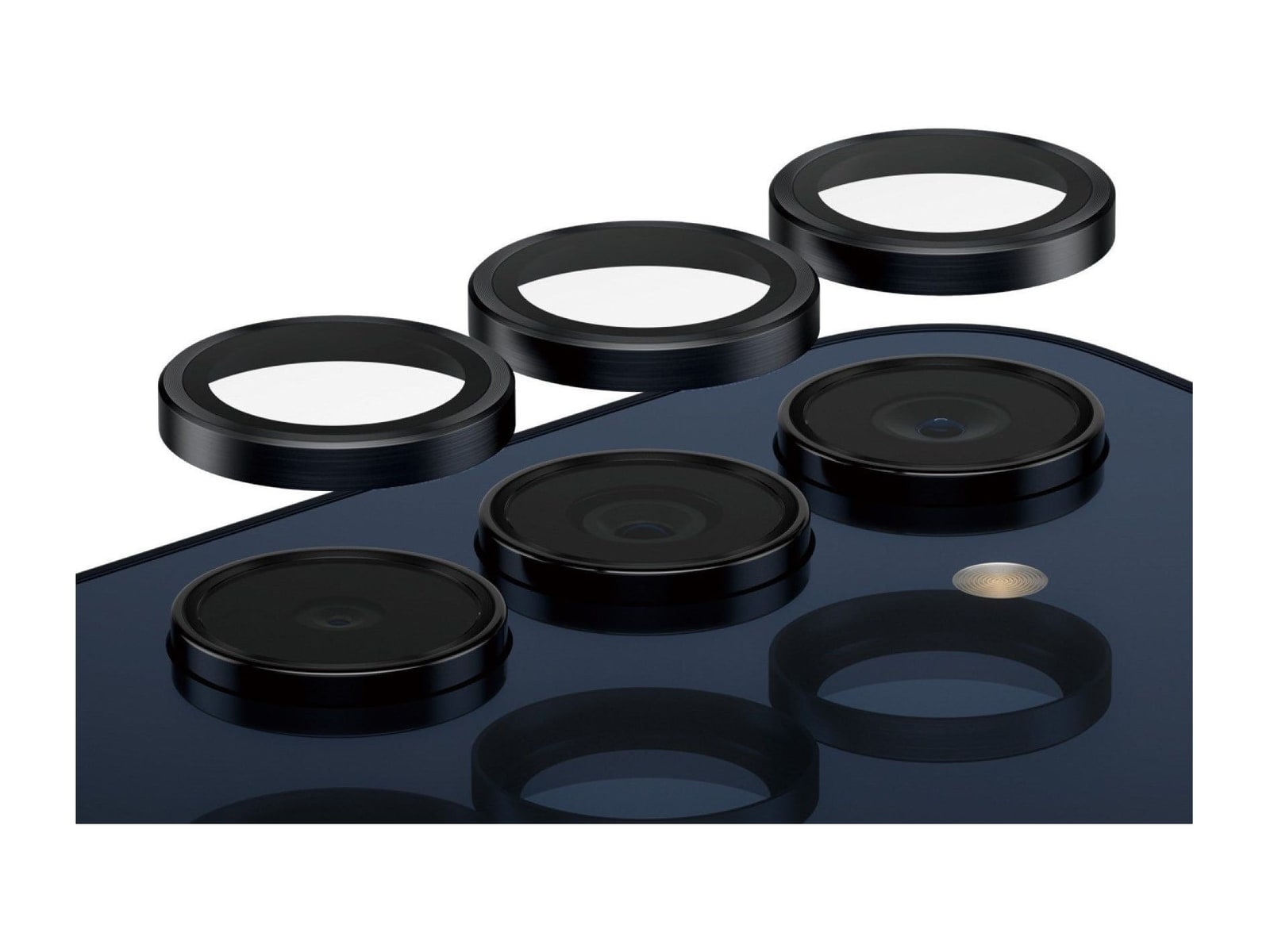 PanzerGlass - Hoops Camera Lens Protector Black Samsung Galaxy A35 5G