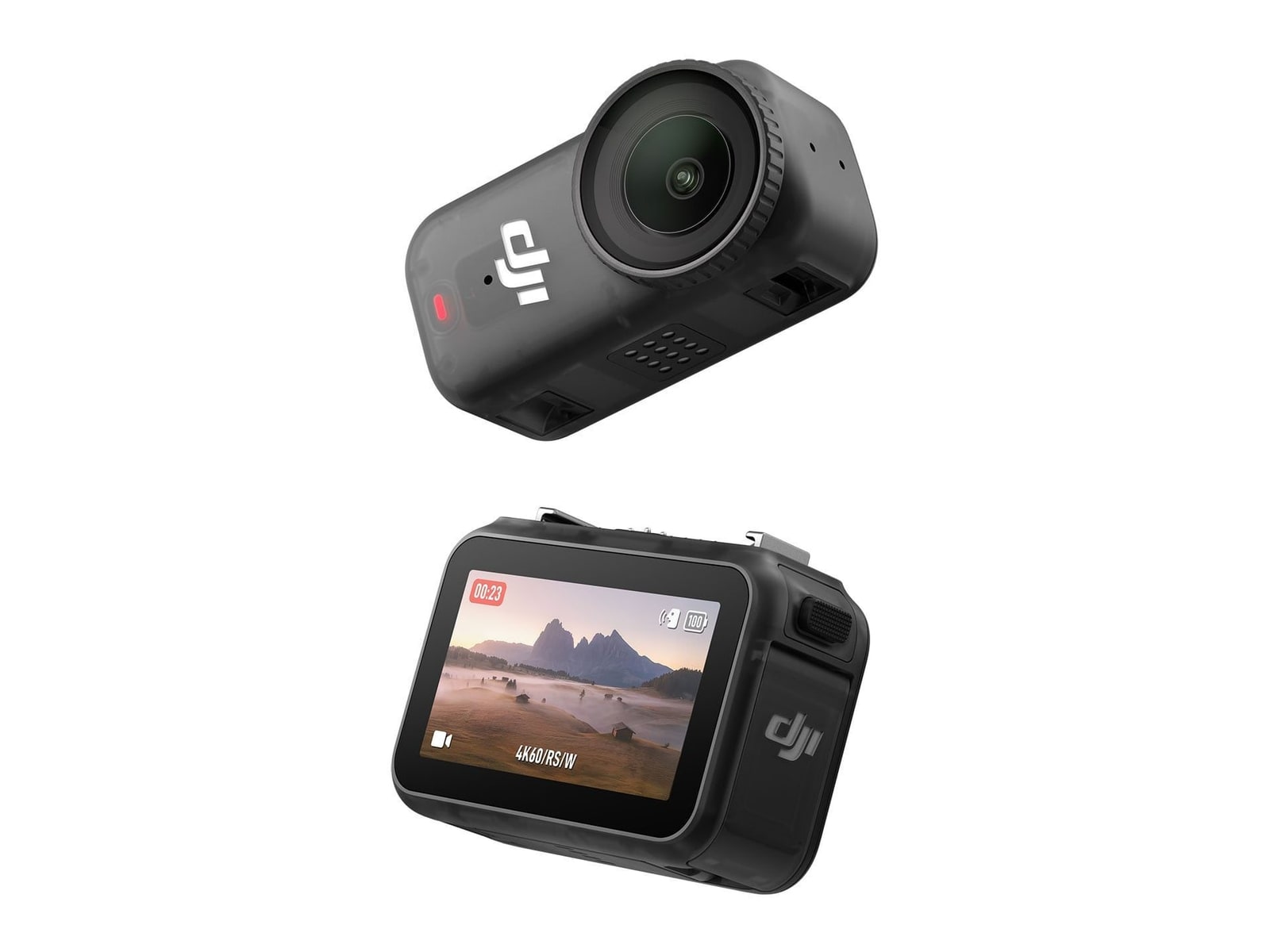 DJI - Osmo Nano Action Camera Standard Combo with 128GB Action Cameras - Black