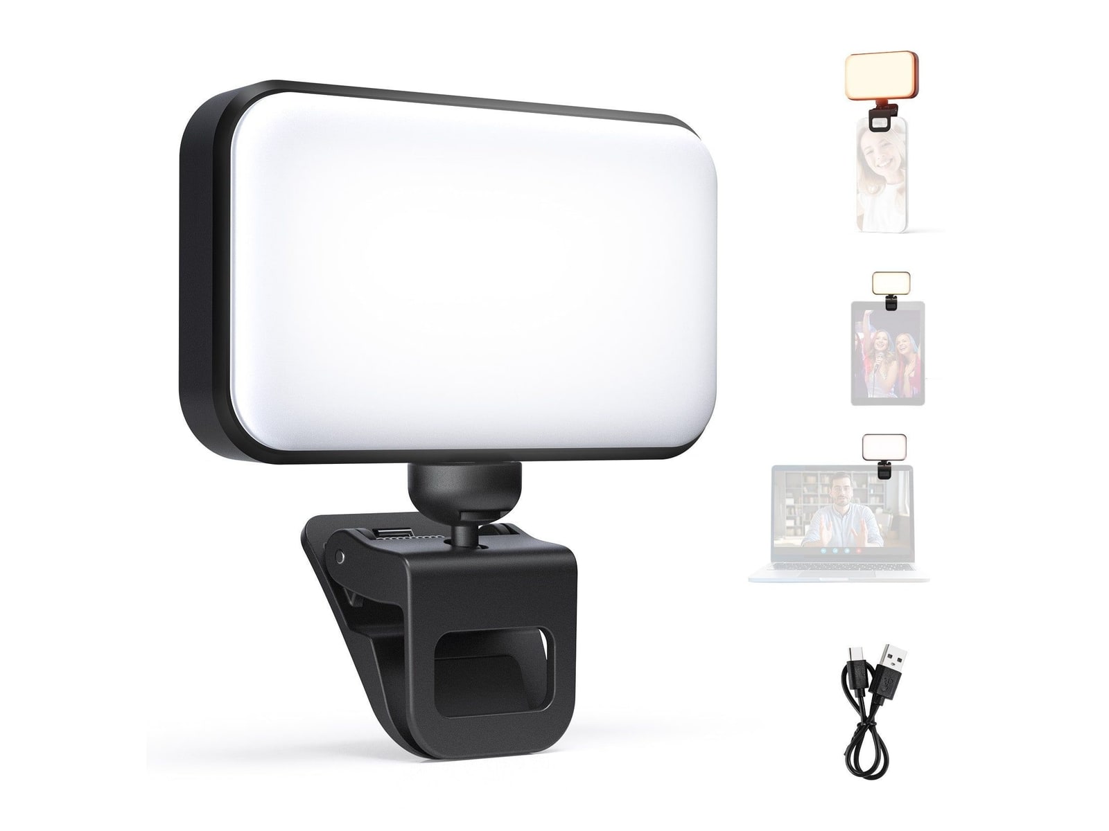 Neewer - N8/N6 Clip on LED Selfie Light Camera Accessories