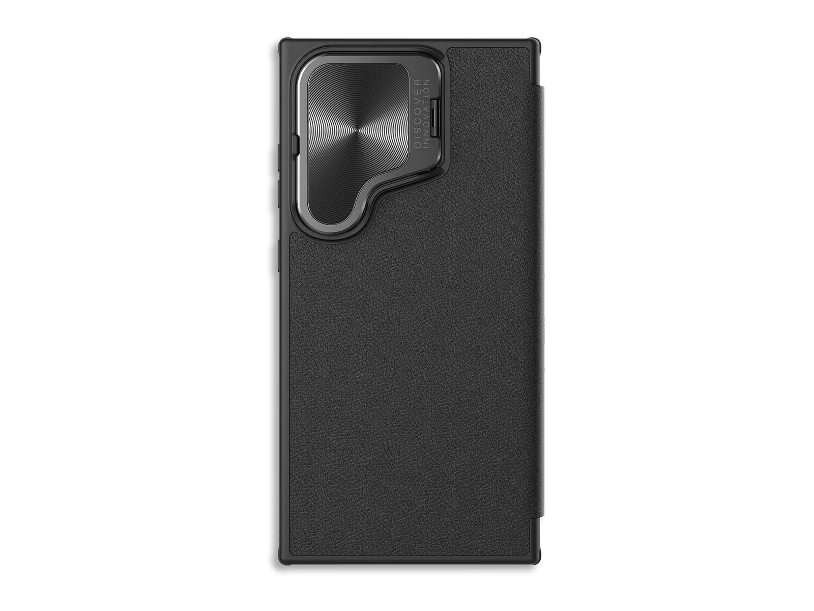 Nillkin - Qin CamProp Leather Case - Galaxy S24 Plus - Elegant Black