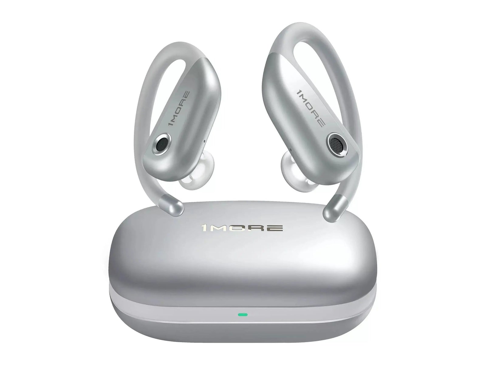 1MORE - Fit Open S50 Bluetooth 5.3 True Wireless Earbuds - Silver