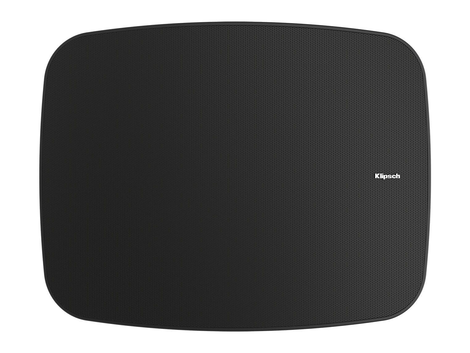 Klipsch - Indoor/Outdoor Speaker RSM Series Full-range 8-Inch in Black (Pair) Speakers - Black