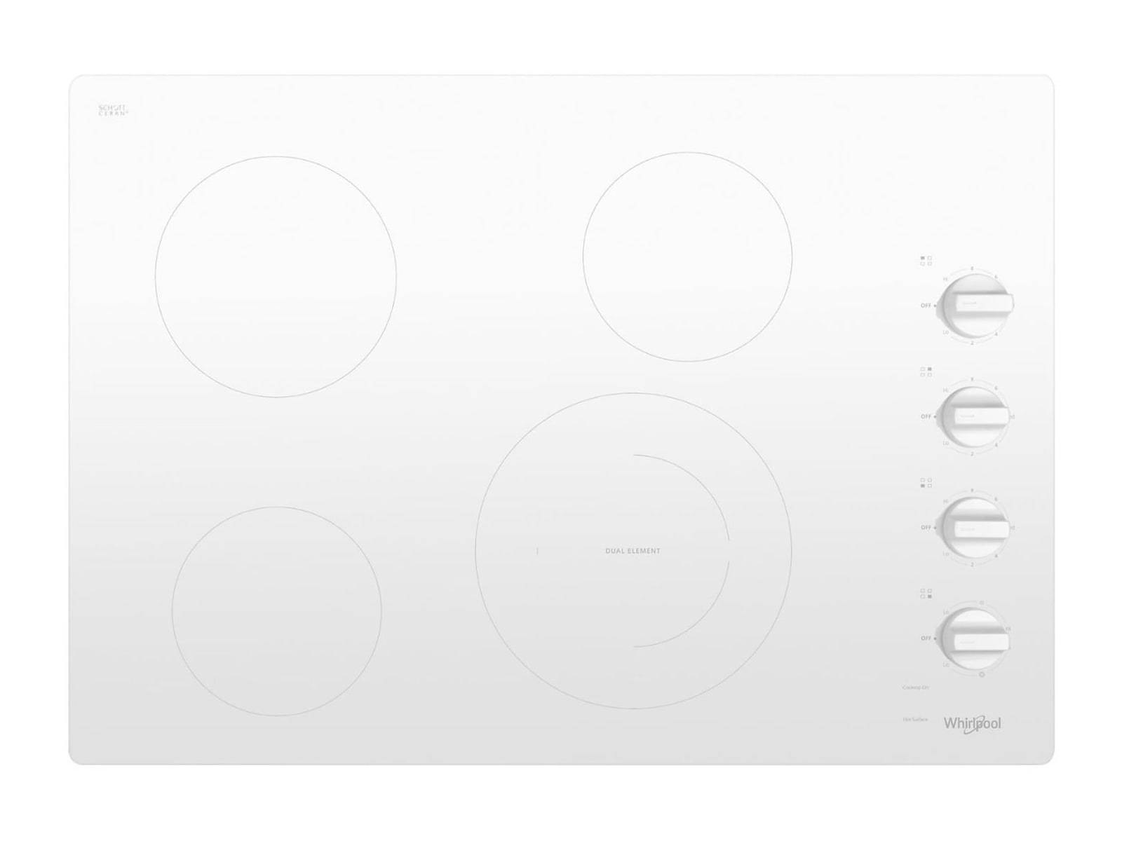 Whirlpool - WCE55US0HW Cooktops