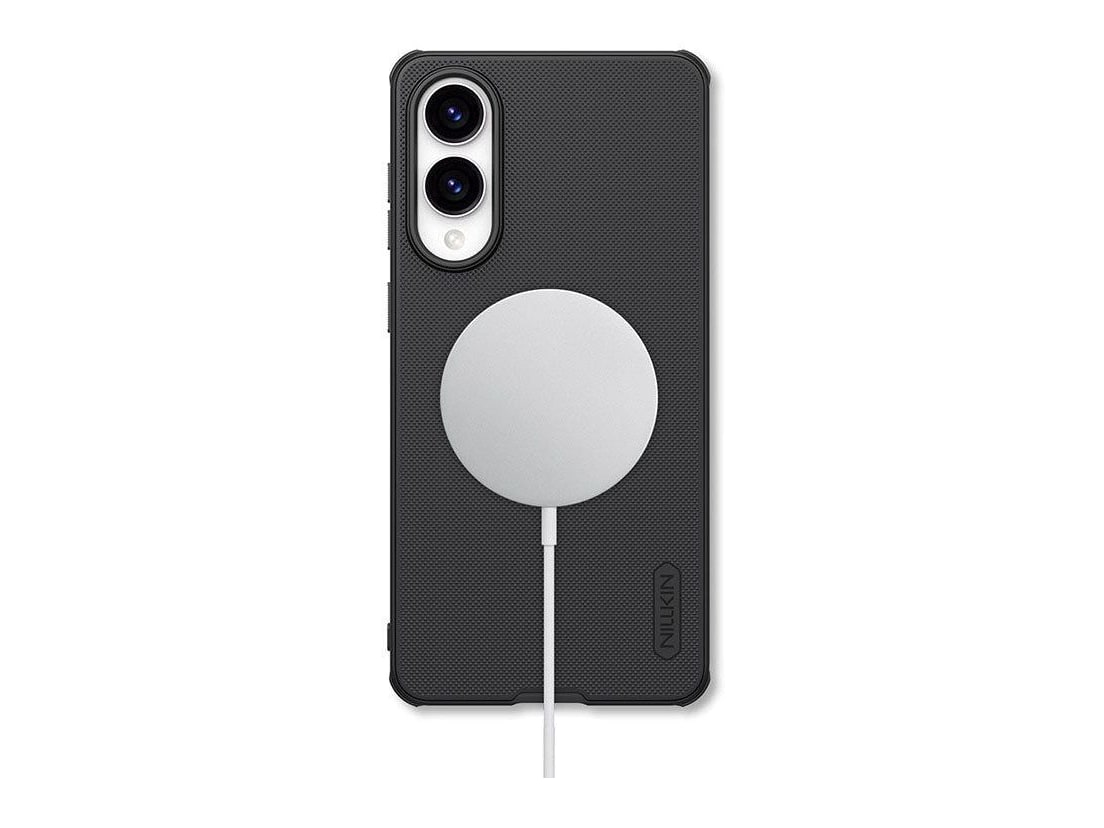 Nillkin - MagSafe Compatible Super Frosted Shield Pro Case - Galaxy S25 Edge - Matte Black