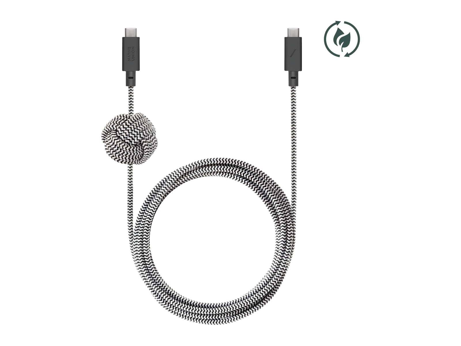 Native Union - Anchor Cable 240W (USB-C to USB-C) Zebra Charging Cables