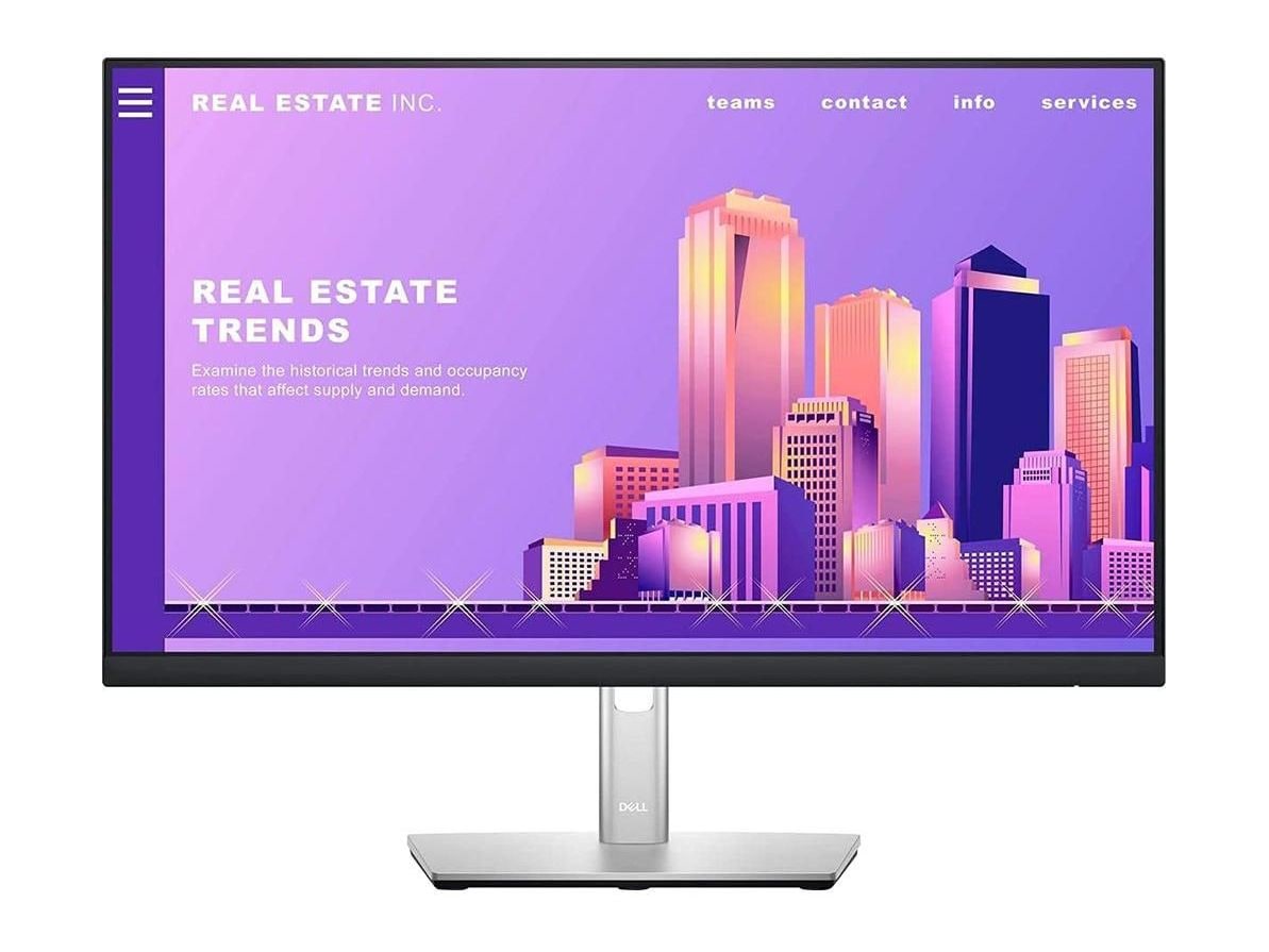 Dell - 24" P2422H Full HD 60Hz Professional Monitors - Black