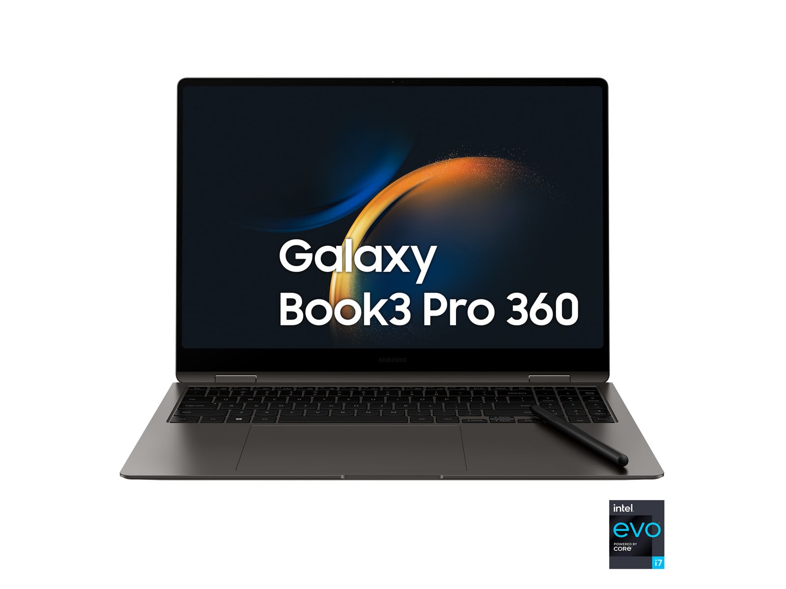 Samsung - Galaxy Book3 Pro 360 16" - Intel Core i7-1360P chip - 16GB Memory - 512GB SSD - Gray