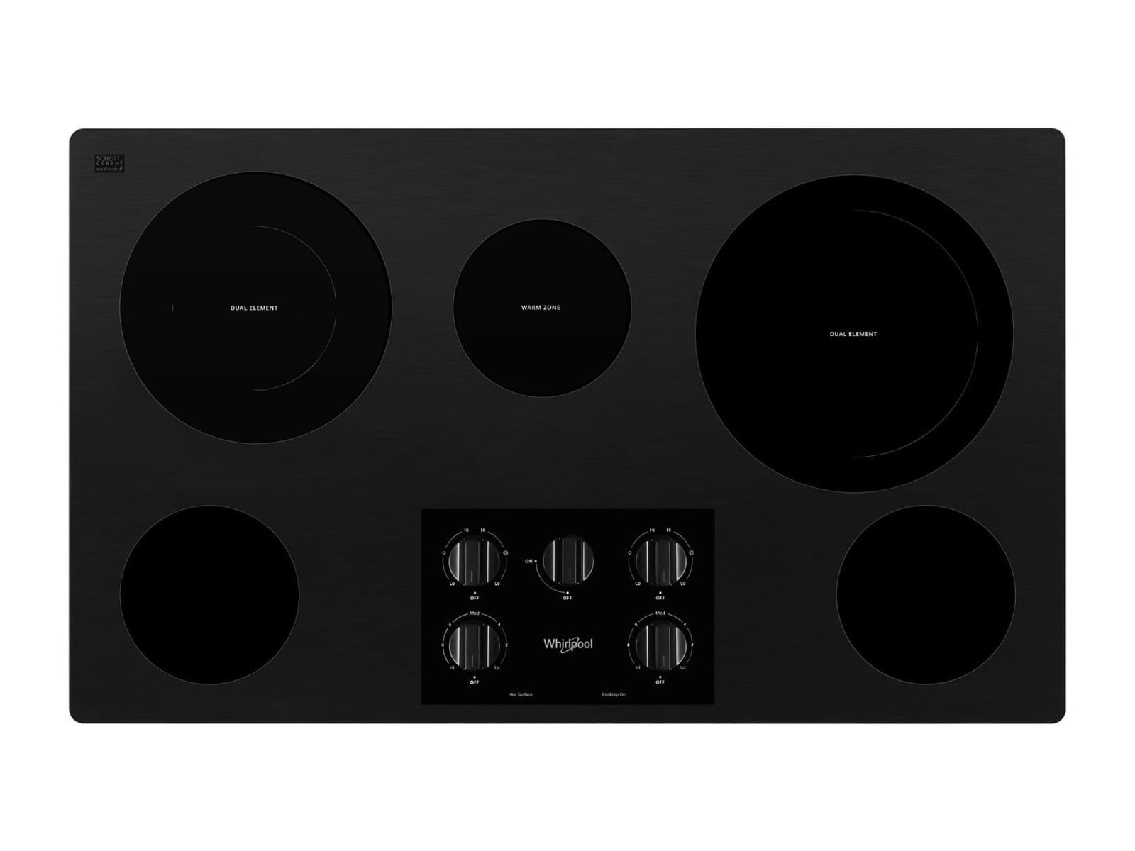 Whirlpool - WCE77US6HB Cooktops