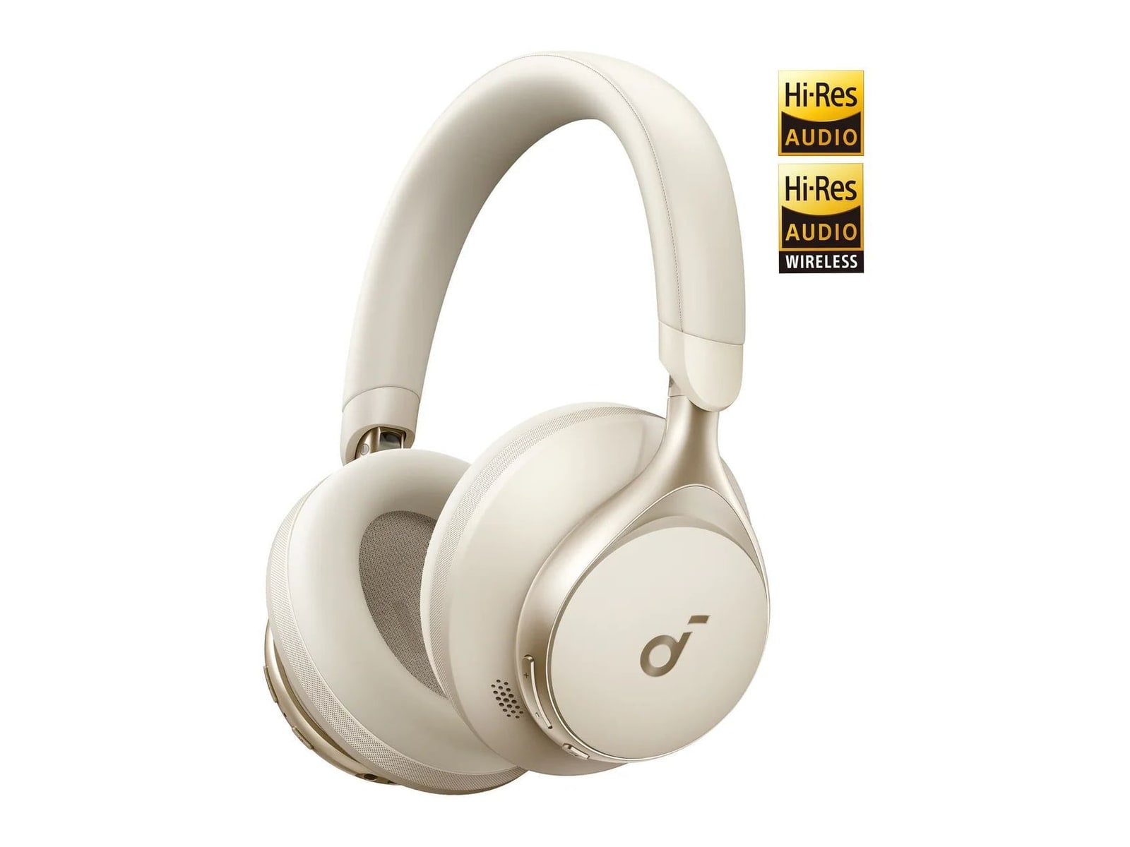 Soundcore - Space One Bluetooth Over-Ear Headphones - Latte Cream