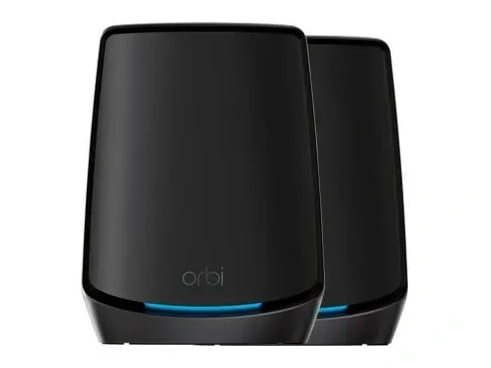 Netgear - Orbi RBK862SB Tri-Band Wi-Fi 6 (802.11ax) Mesh Wi-Fi Systems