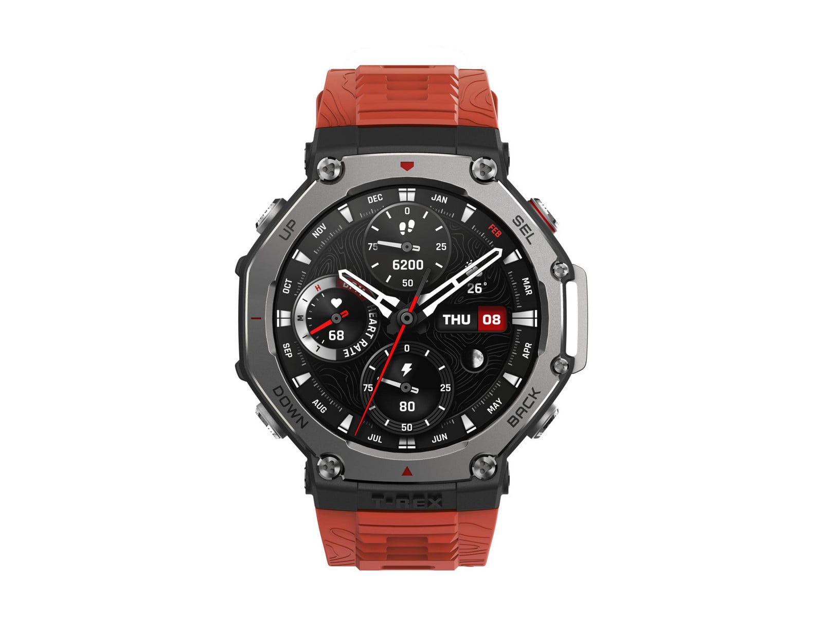 Amazfit - T-Rex 3 Smart Watches - Lava