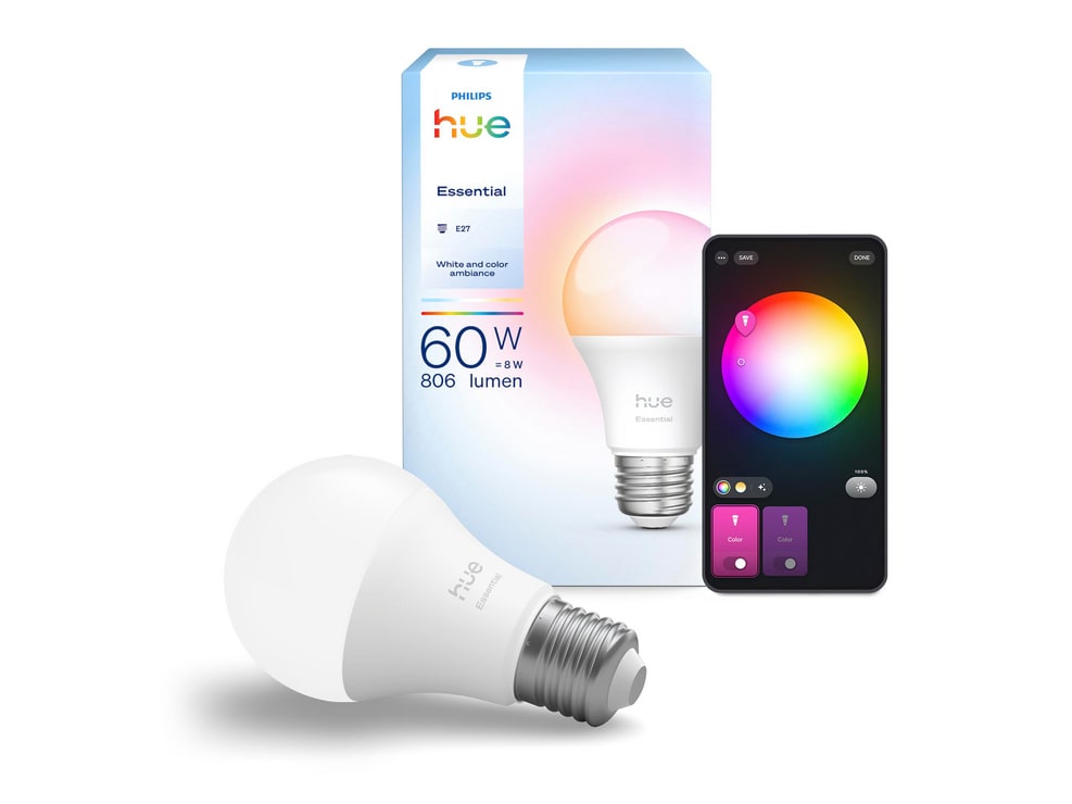 Philips - Hue Essential Smart E27 LED Smart Lighting (EU)