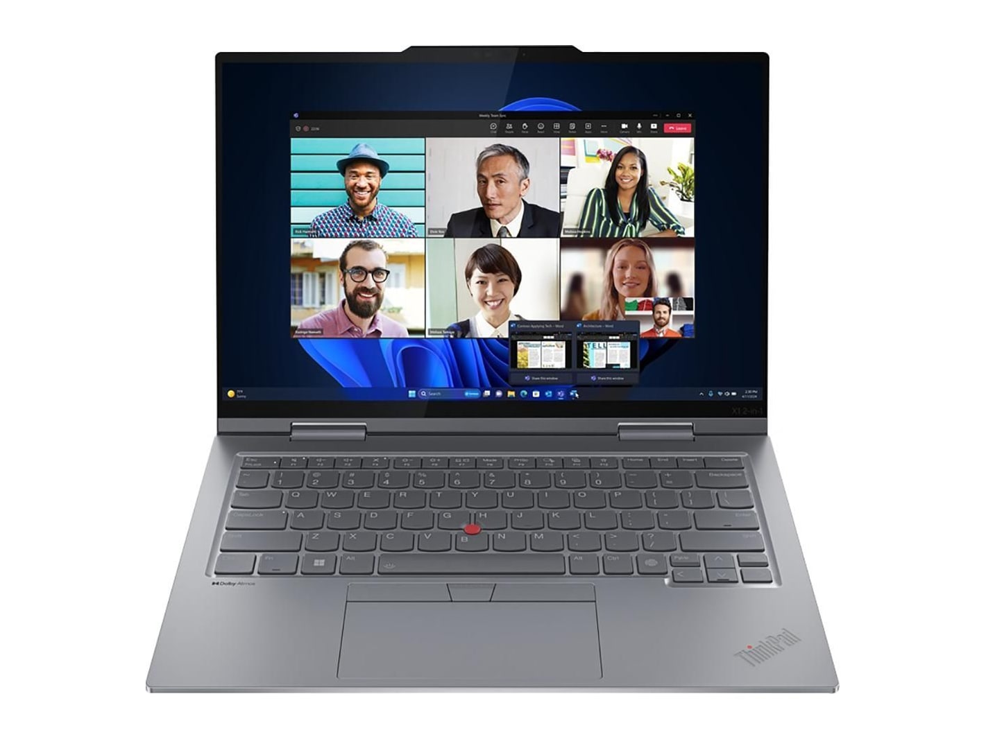 Lenovo - ThinkPad X1 2-in-1 Gen 9 14" - Intel Core Ultra 5 125U chip - 16GB Memory - 512GB SSD - Gray