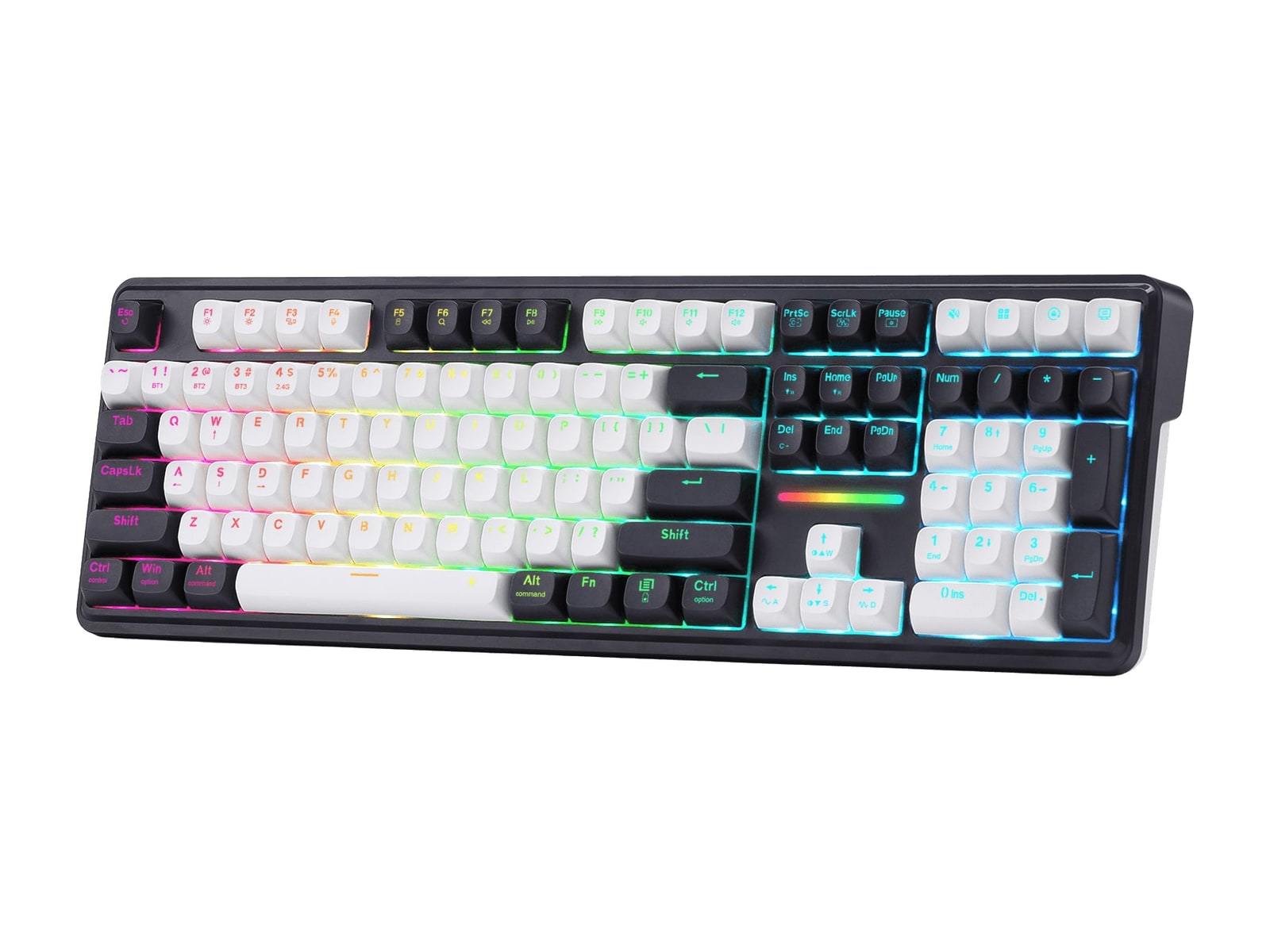 Redragon - ANTONIUM K745 PRO Keyboards - White & Blue