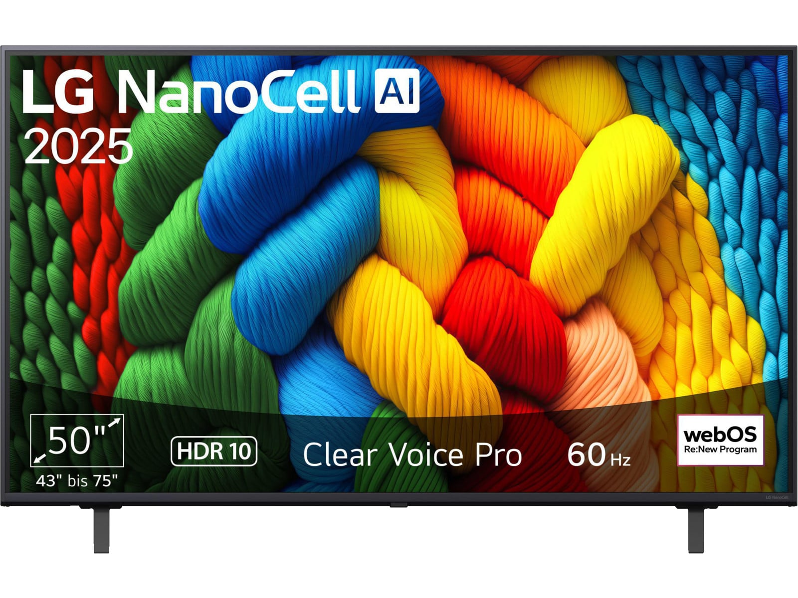LG - NANO80A6 50 inch 4K/8K TVs