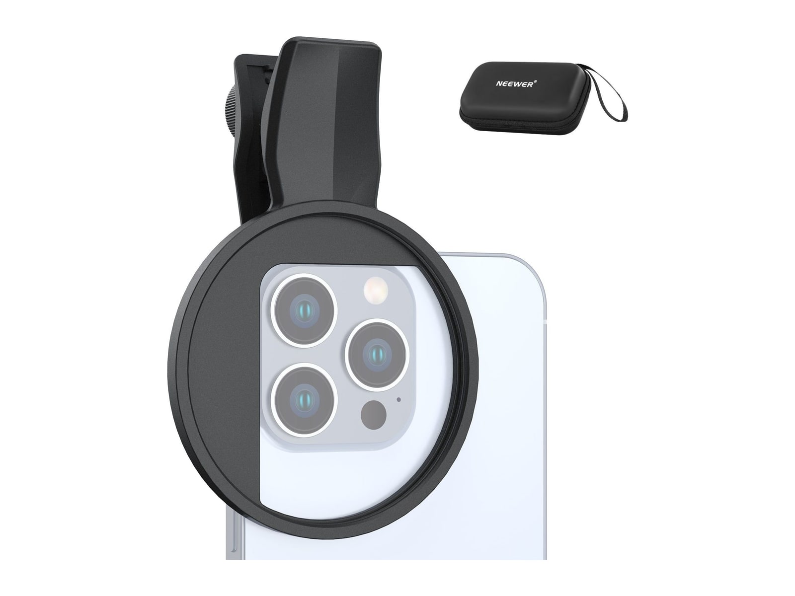 Neewer - LA007/LA008 67mm Phone Filter Clamp For Smartphone Camera Accessories