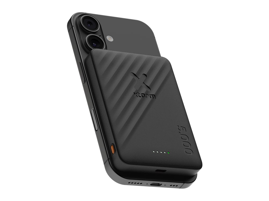 Xtorm - Go2 Magnetic 18W 5000 mAh Charcoal Black Power Banks