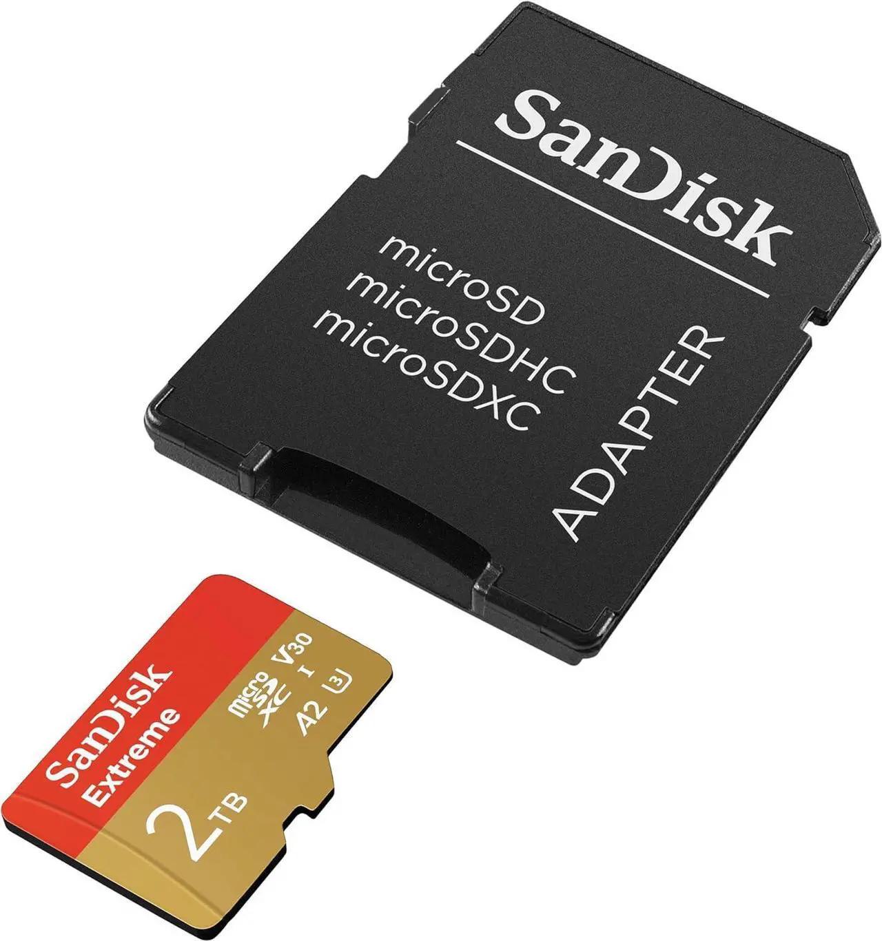 SanDisk - Extreme SDSQXAV-2T00-GN3MA 2TB Storage Drives - UHS-I