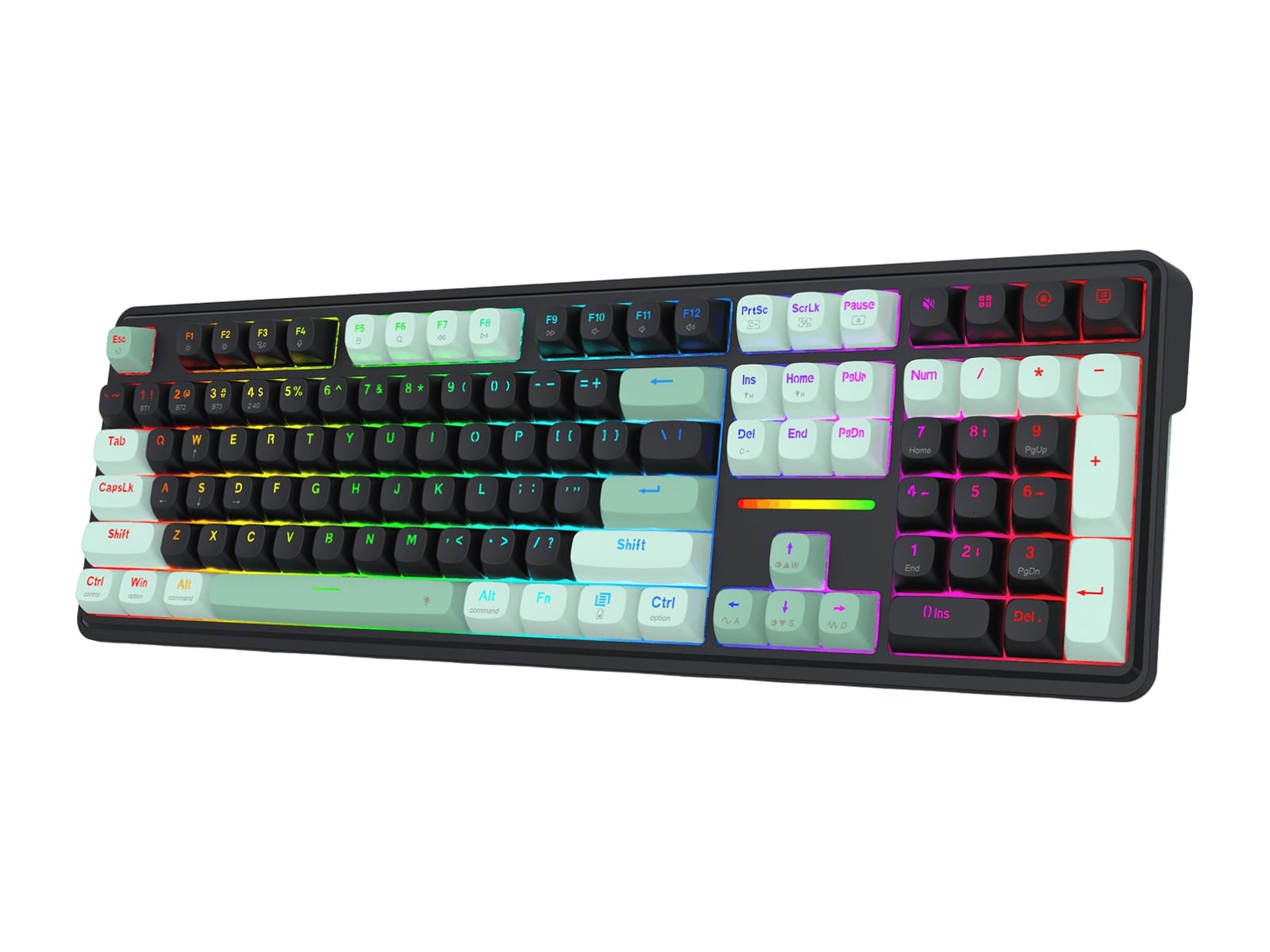 Redragon - ANTONIUM K745 PRO Keyboards - Black & Green