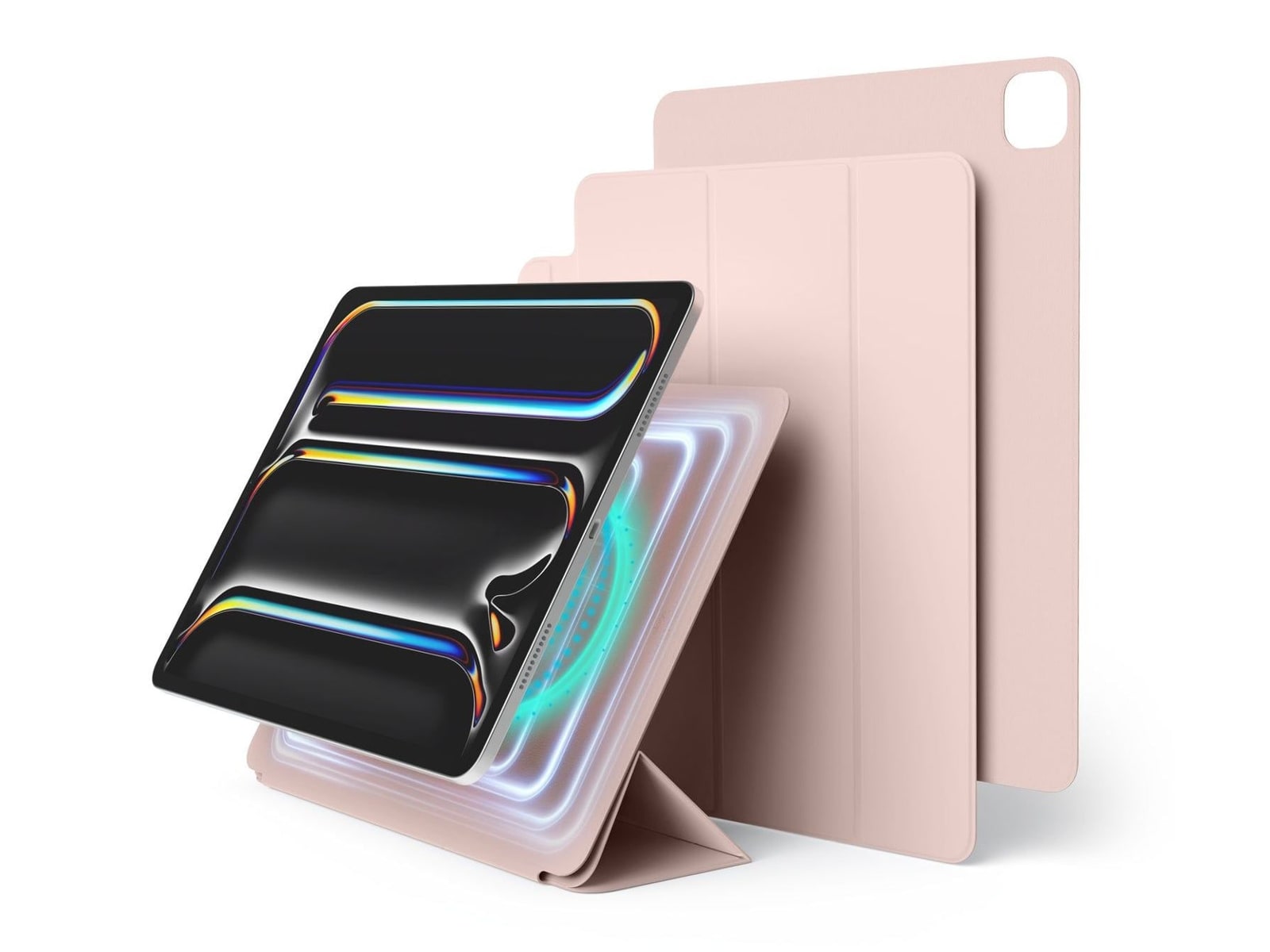 elago - Magnetic Folio Case - iPad Pro 13'' (M4, M5) - Sand Pink