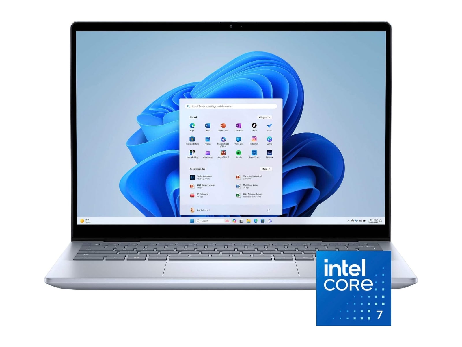 Dell - Inspiron 14 2-in-1 7440 14 inch - Intel Core 7 150U chip - 16GB Memory - 1TB SSD - Ice Blue