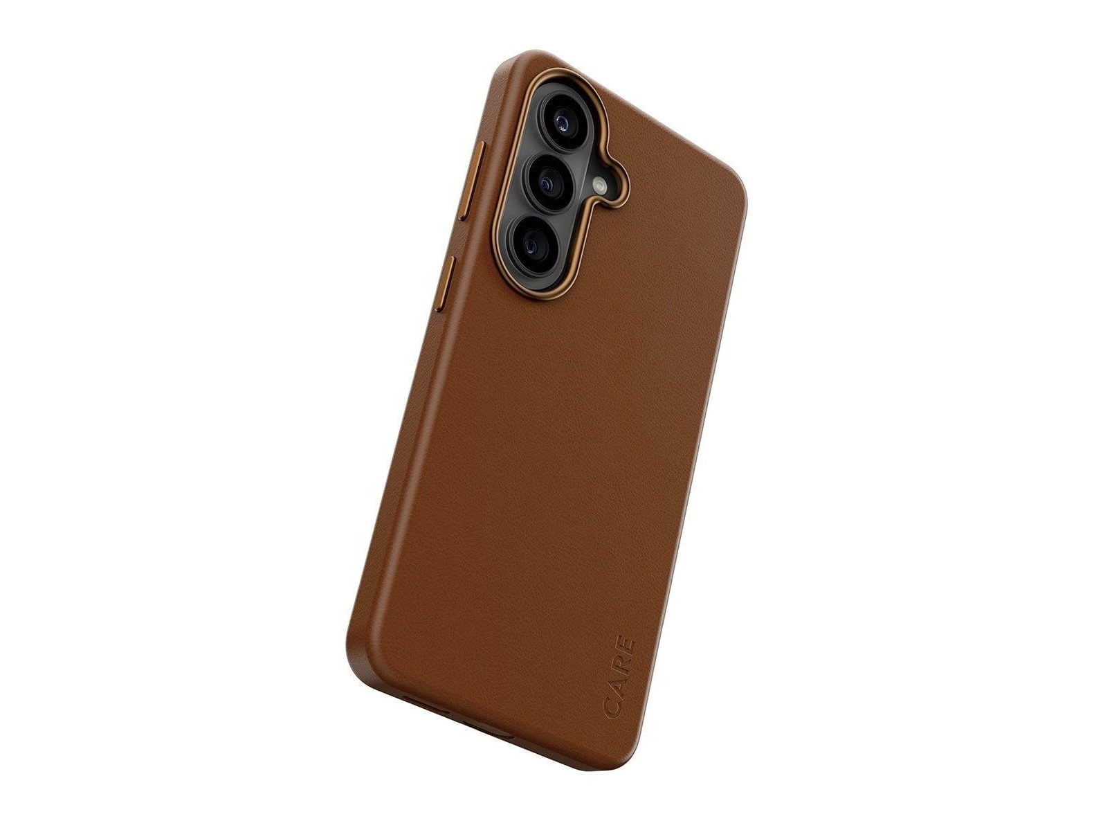 PanzerGlass - CARE Solo Case Brown w. Qi Samsung Galaxy S26
