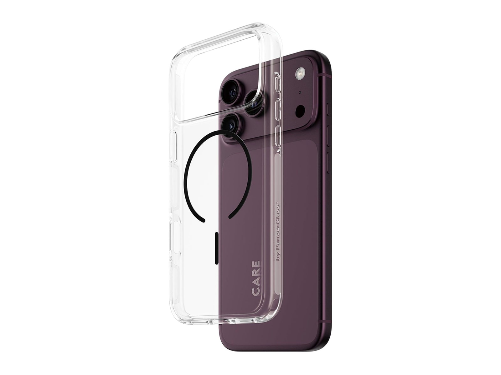PanzerGlass - CARE Urban Explorer Case Transparent w. Black MagSafe iPhone 18 Pro Max