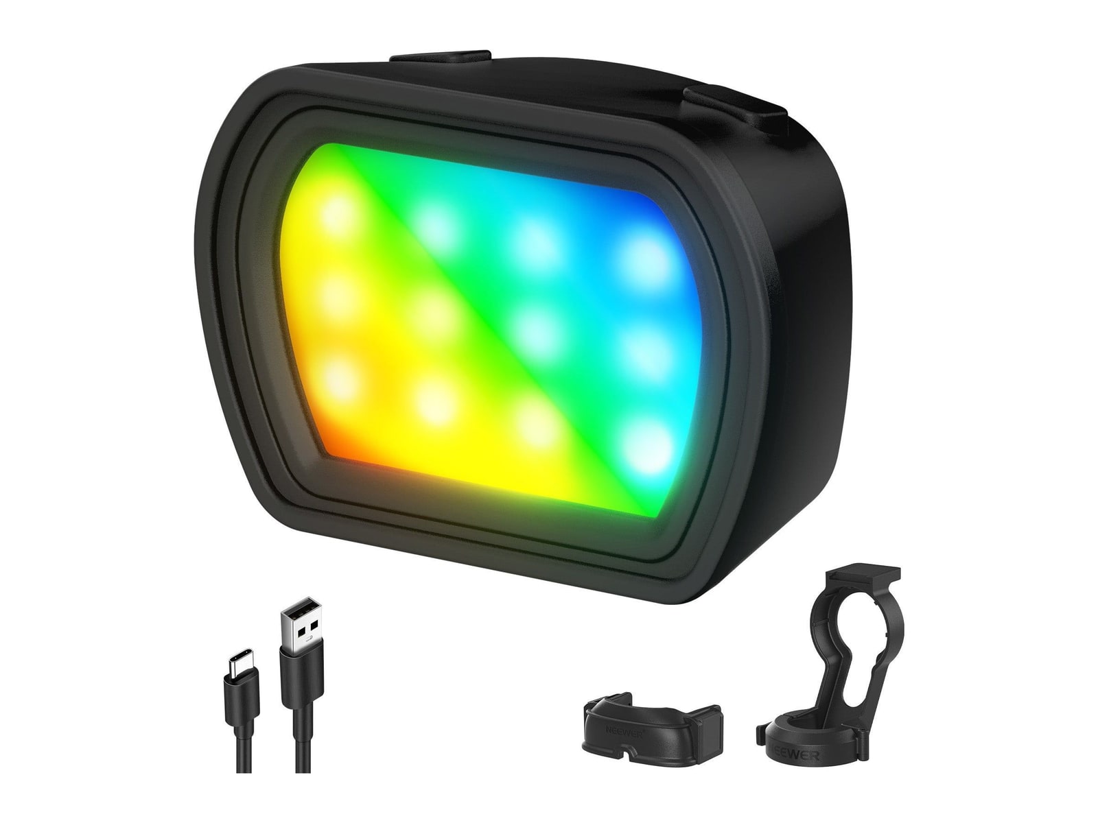 Neewer - BASICS M21C Magnetic RGB Fill Light For DJI OSMO Pocket 3 Camera Accessories