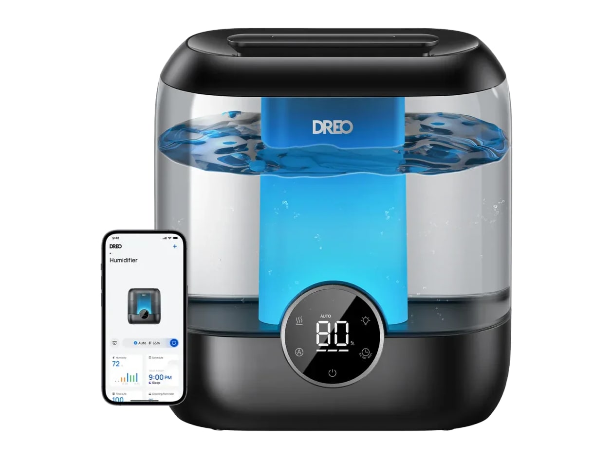 Dreo - Humidifier 524S 6L Black Humidifiers & Dehumidifiers