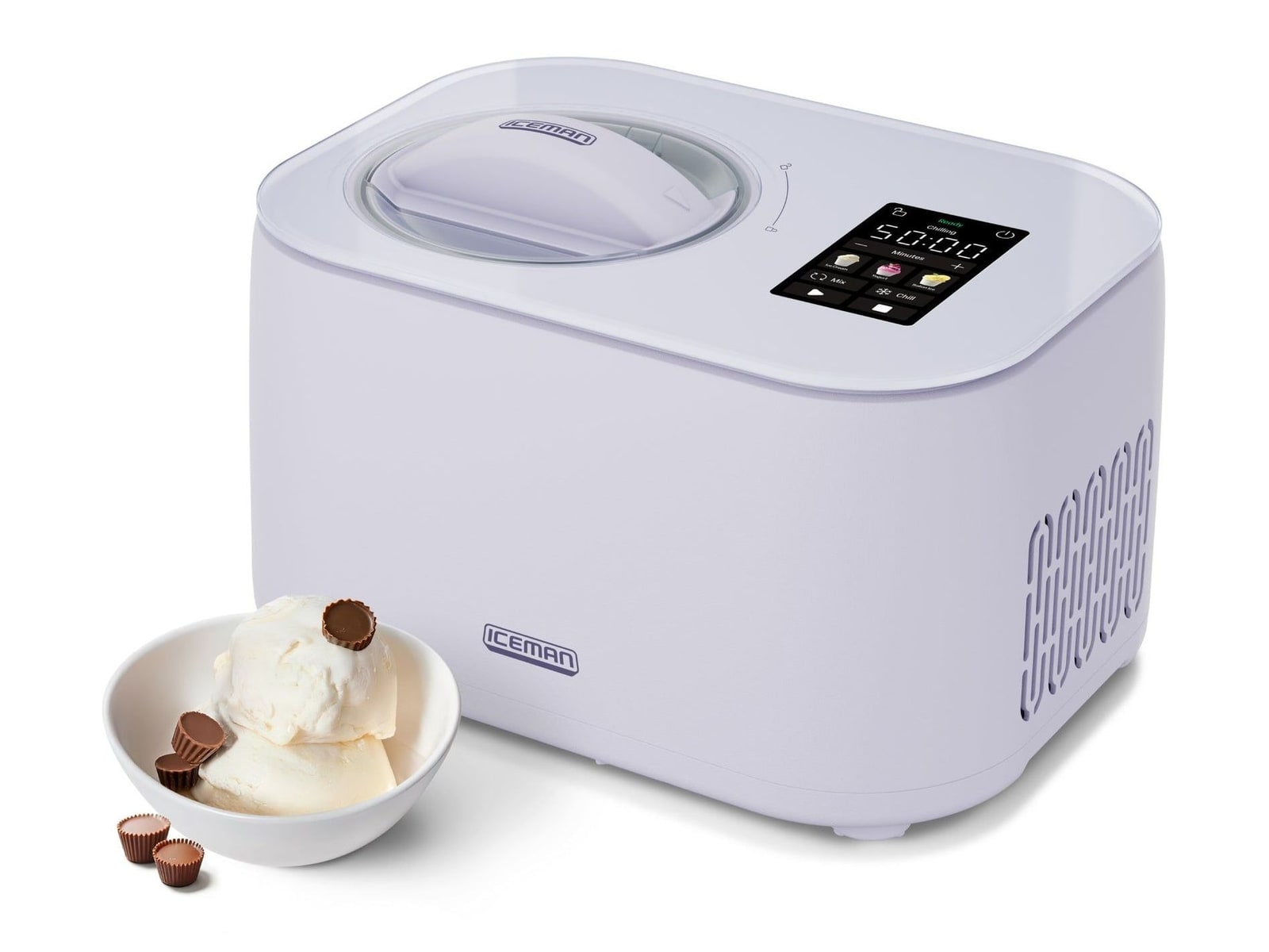 Chefman - Iceman Trio Ice Cream Maker Lavender Ice Cream & Slush Makers