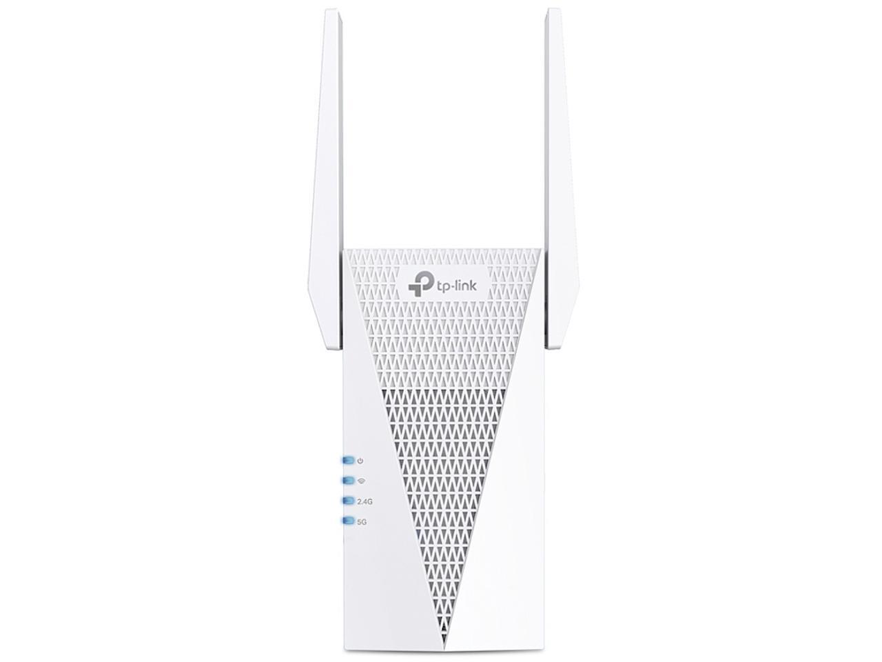 TP-Link - RE715X Dual-Band Wi-Fi 6 (802.11ax) Wi-Fi Extenders