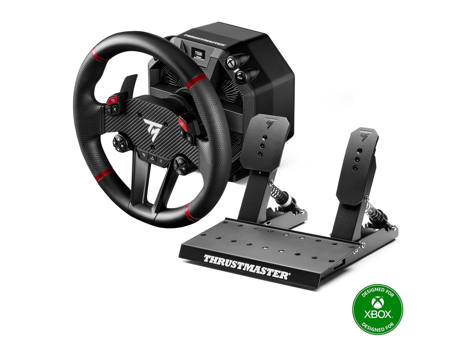 Thrustmaster - T598 Racing Wheel & Pedals for Xbox / PC - Black