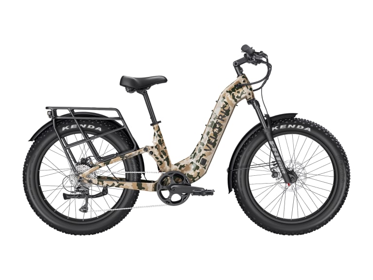 Velotric - Nomad 2X Step-Through Multi-Terrain Camo Electric Bikes