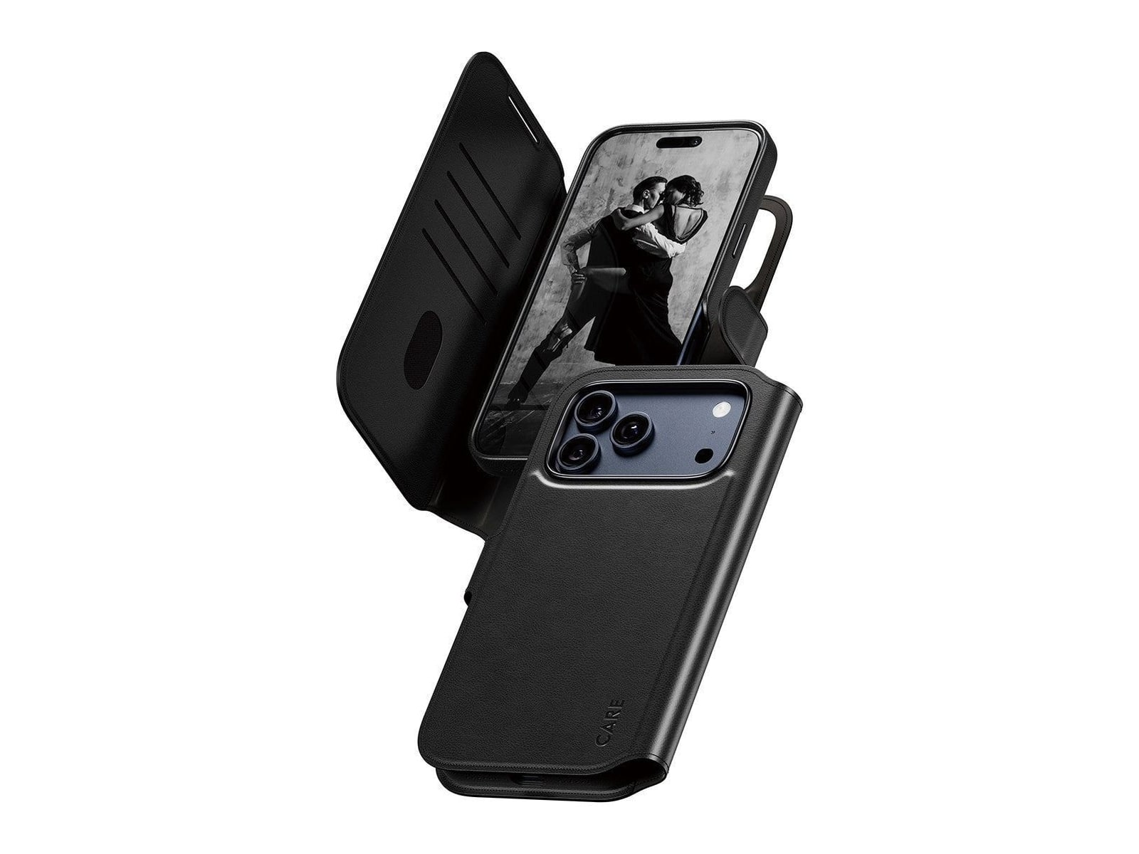 PanzerGlass - CARE Tango 2-in-1 Wallet Case w. MagSafe iPhone 17 Pro Max